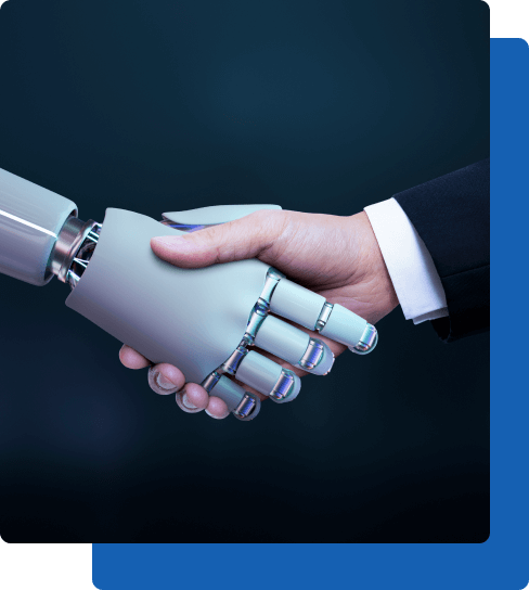 Robot and Human Handshake